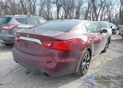 2016 Nissan Maxima 3.5 S z USA, uszkodzony, nr VIN 1N4AA6AP0GC418038